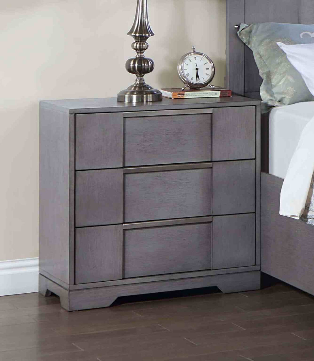 Regulus - Nightstand, Gray