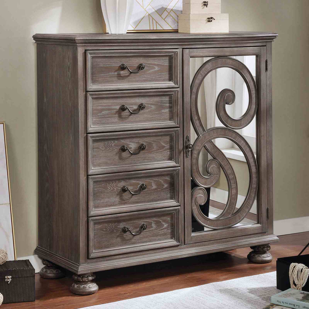 Lysandra - Armoire, Rustic Natural