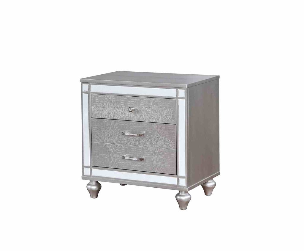 Brachium - Nightstand, Silver