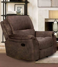 Henricus Glider Recliner, Dark Brown
