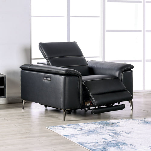 Ascona Power Recliner, Black