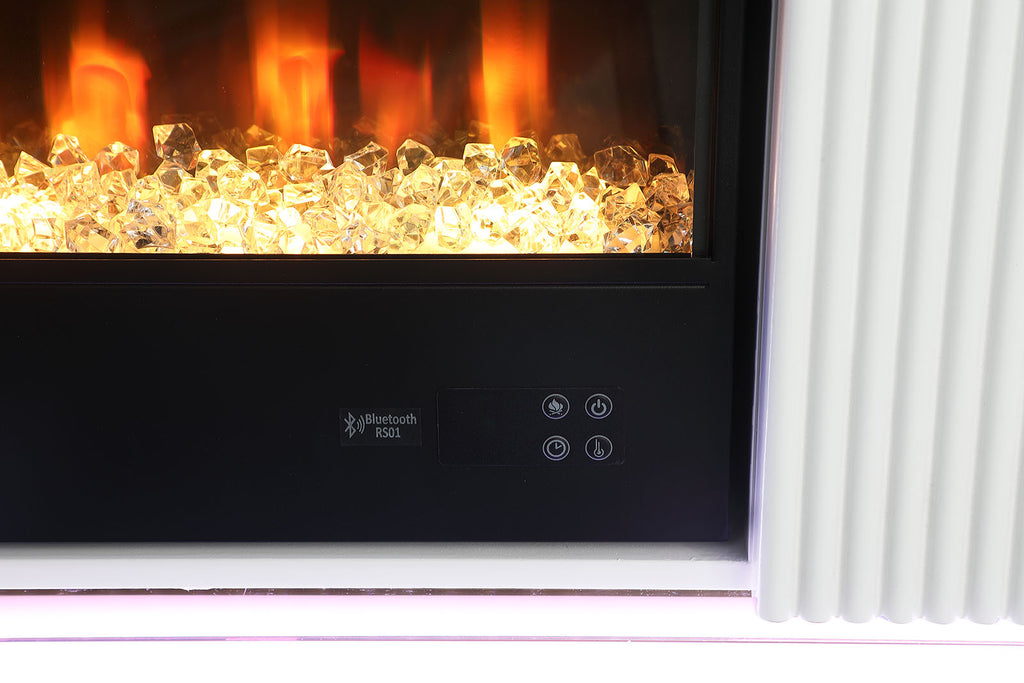 Medea - 71" TV Stand w/ Electric Fireplace