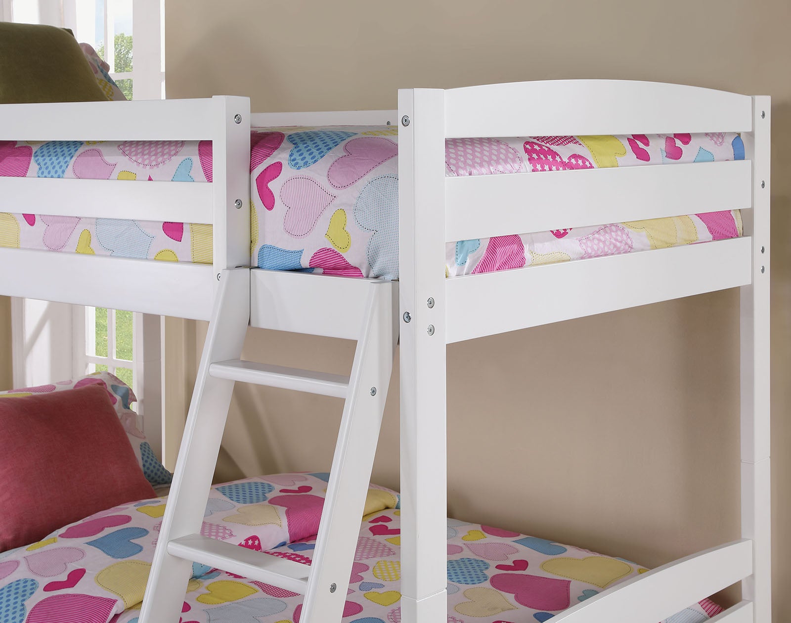 Candice - Twin/Twin Bunk Bed, White