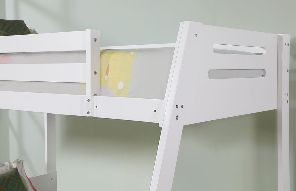 Emilee - Twin/Full Bunk Bed, White