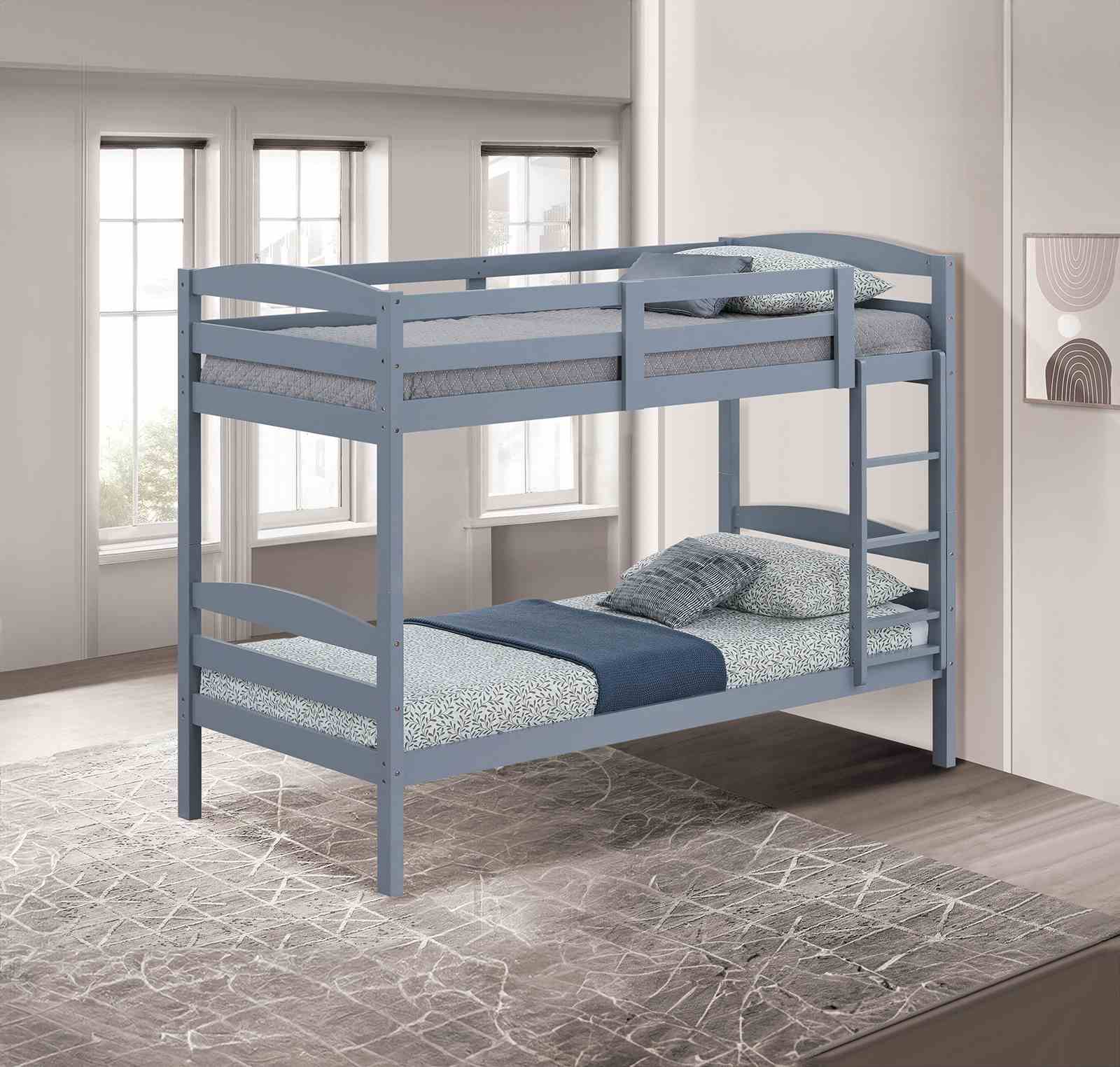 Finsbury - Twin/Twin Bunk, Gray