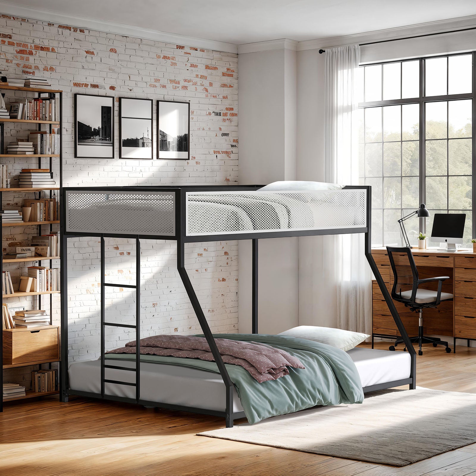 Southall - Twin/Full Metal Bunk Bed
