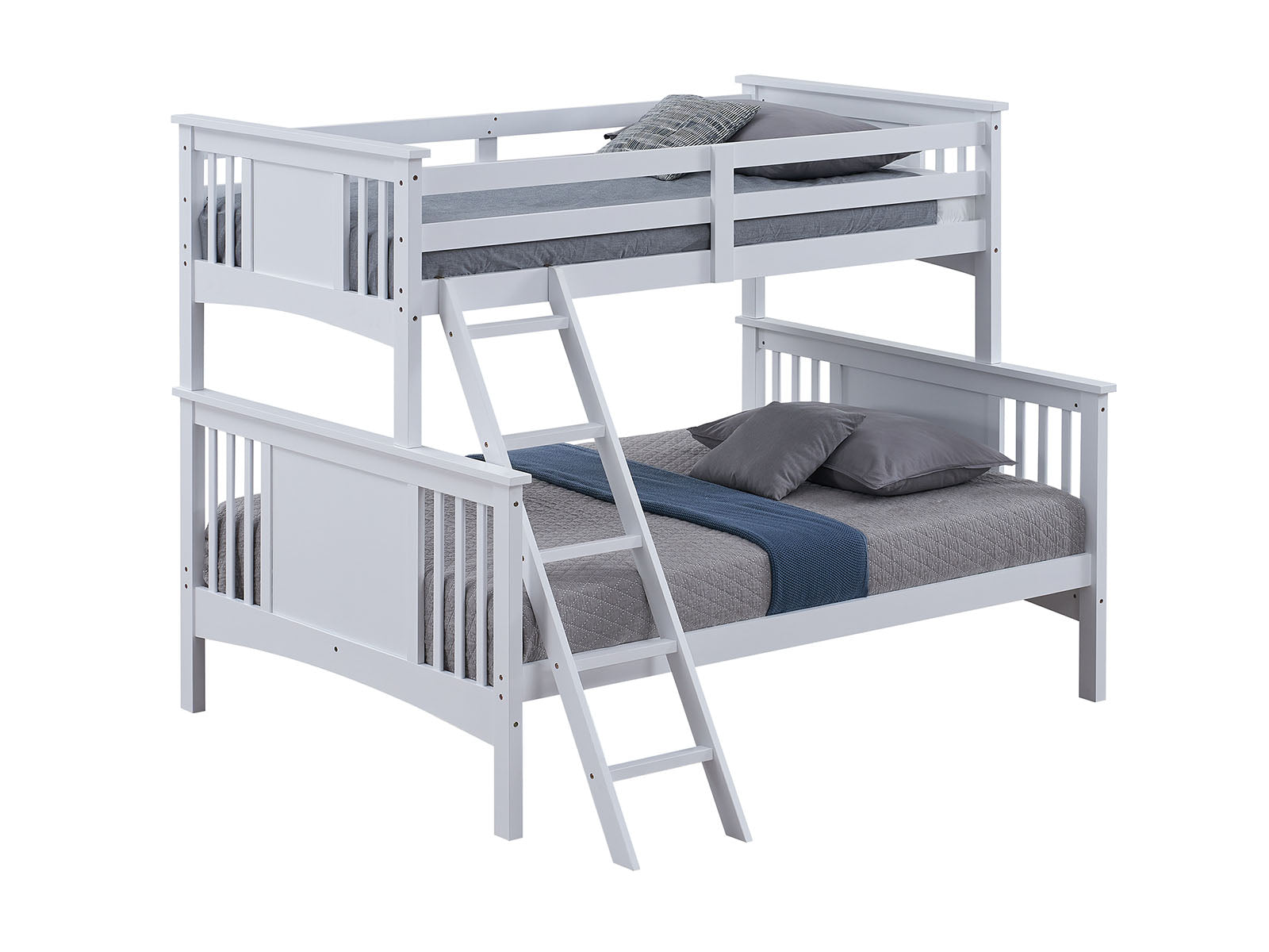 Spring Creek Bunk Bed, White, detail