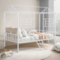 Rhonda - Twin Loft Bed (K/D), White