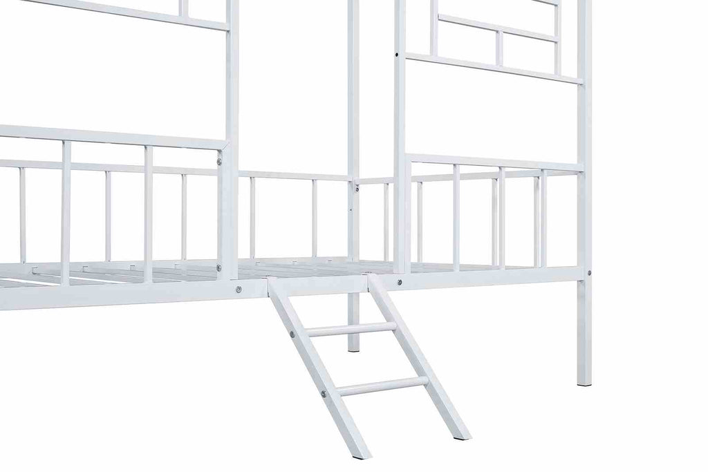 Rhonda - Twin Loft Bed (K/D), White