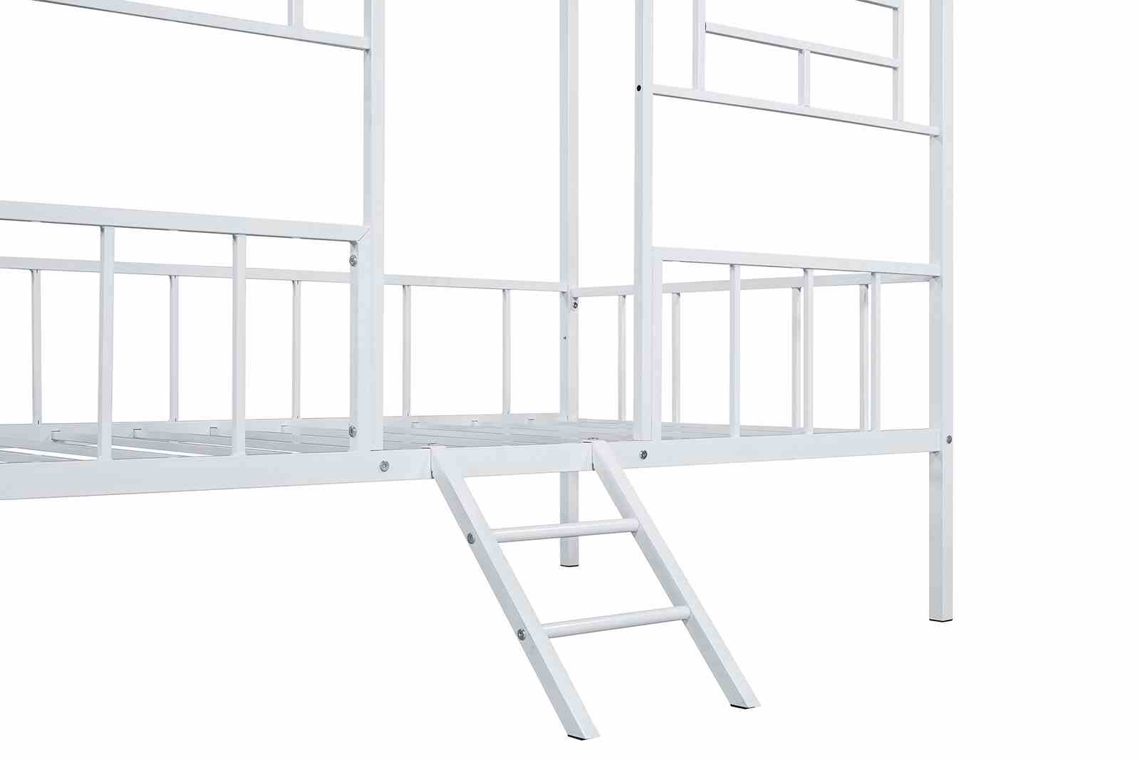 Rhonda - Twin Loft Bed (K/D), White