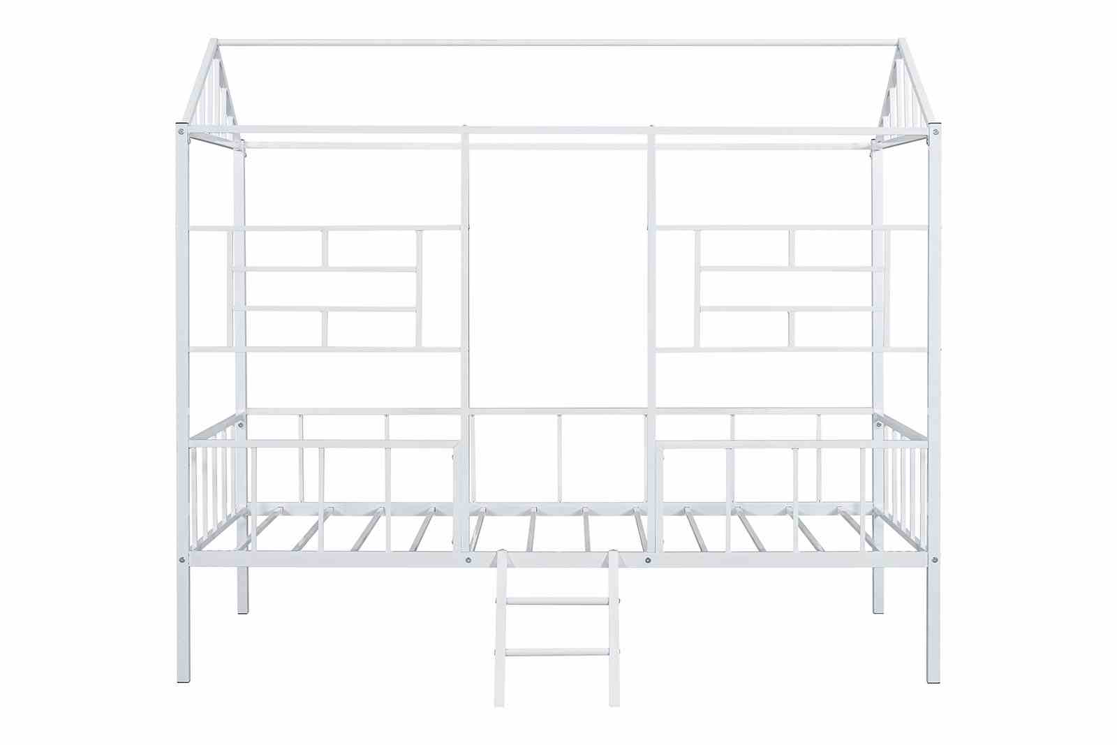 Rhonda - Twin Loft Bed (K/D), White