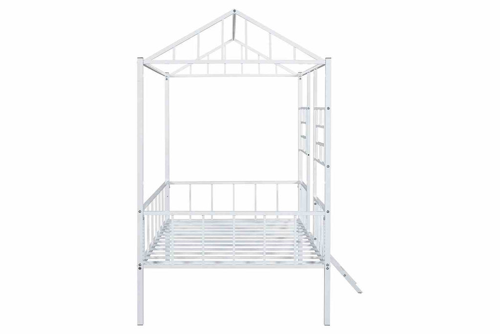 Rhonda - Twin Loft Bed (K/D), White