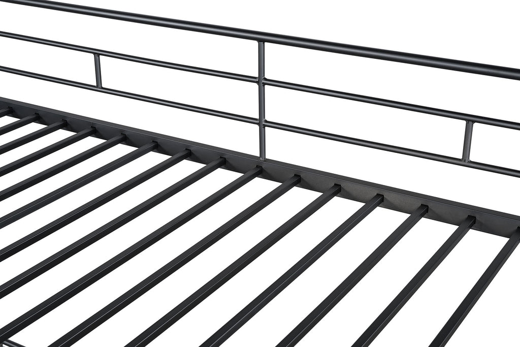 Myles - Twin Loft Bed (K/D), Black