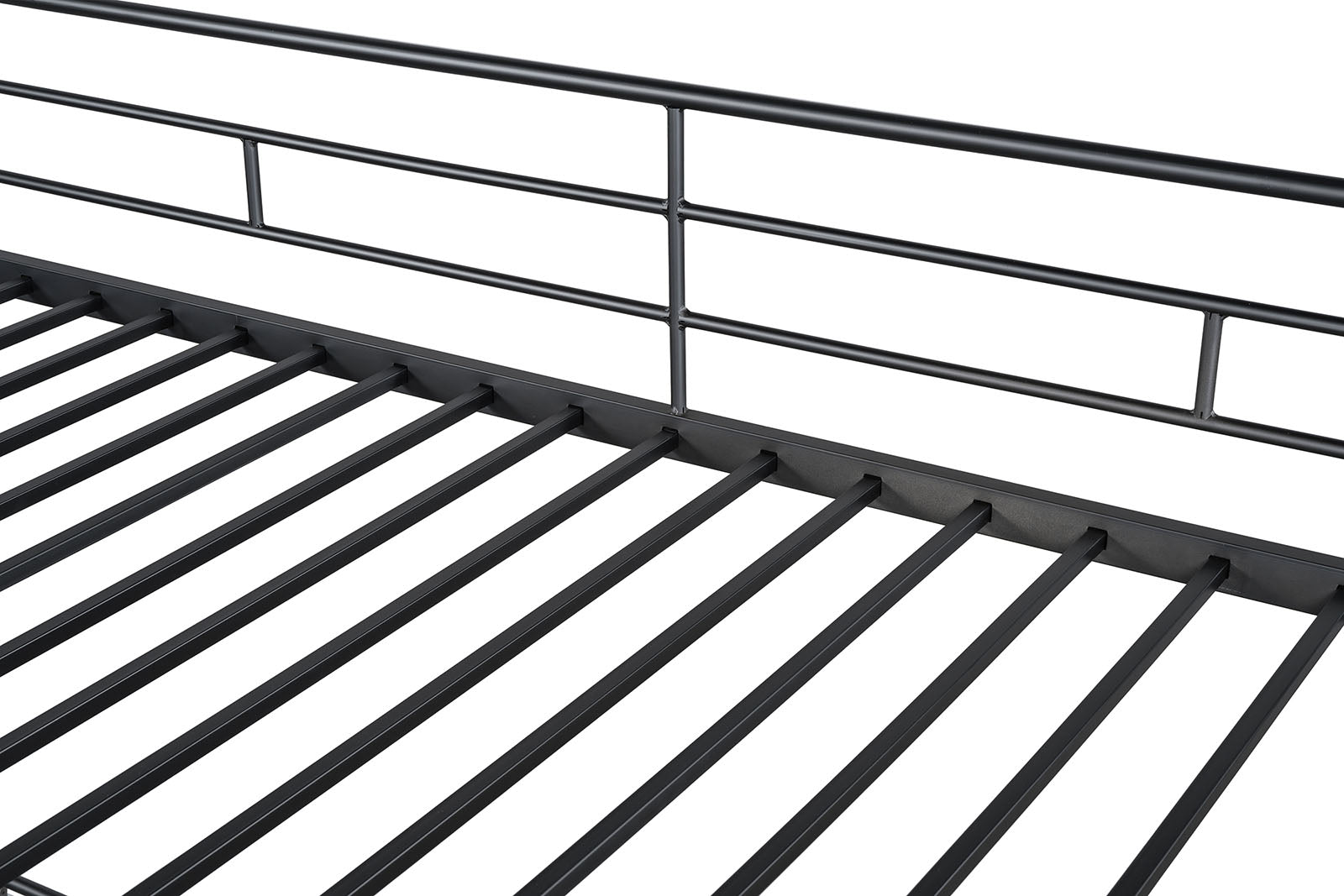 Myles - Twin Loft Bed (K/D), Black