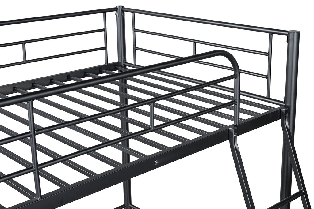 Myles - Twin Loft Bed (K/D), Black