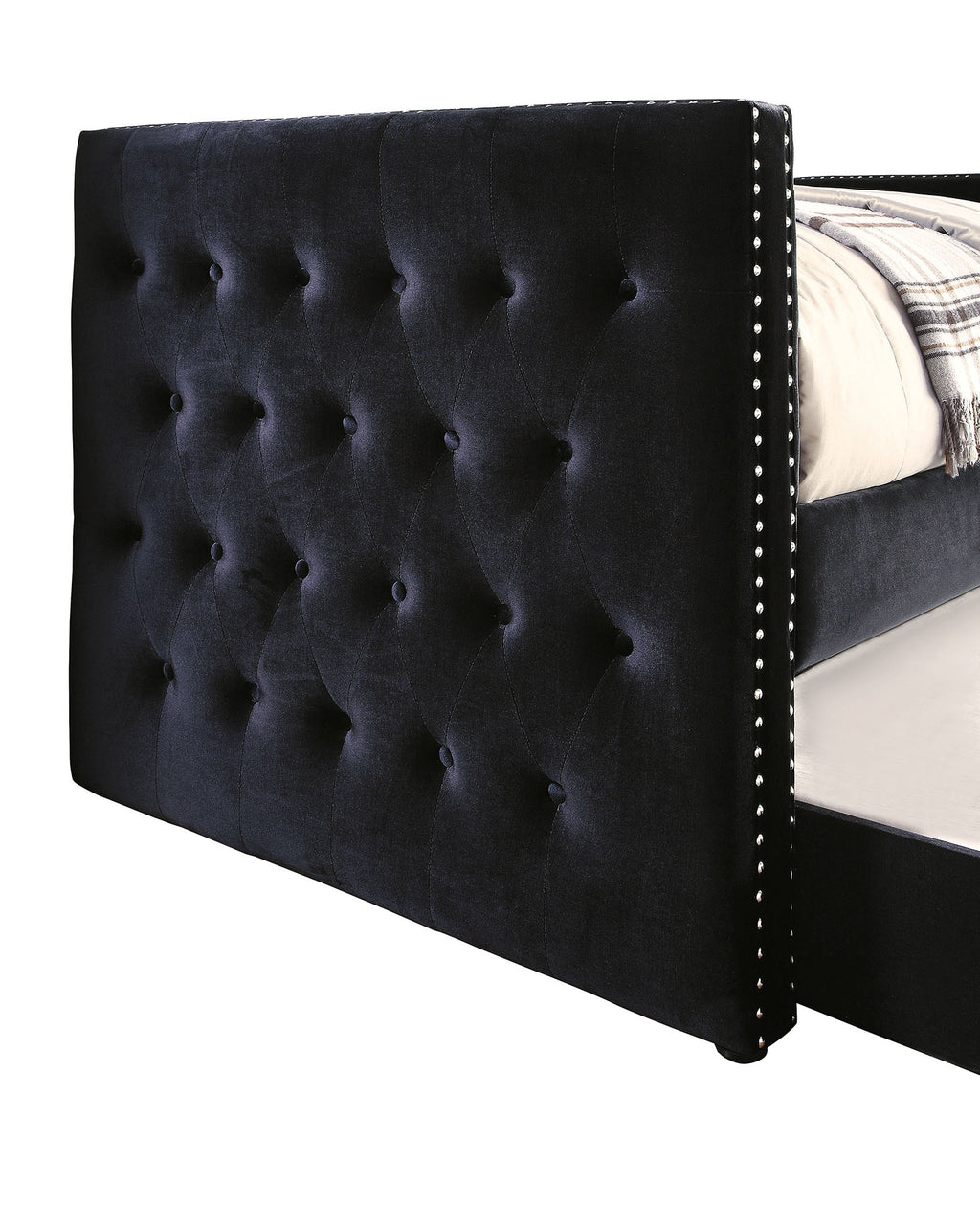 Susanna - Daybed w/ Trundle, Black