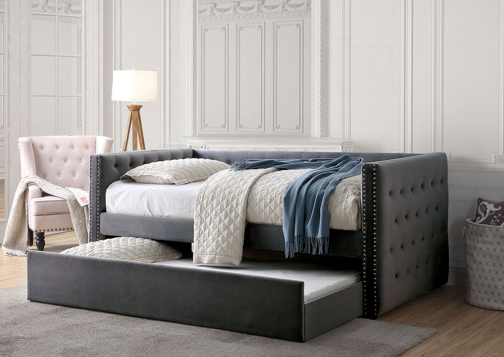 Susanna - Daybed w/ Trundle, Gray