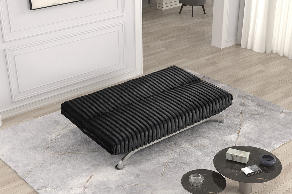 Villeneuve Futon Sofa Bed, converted to bed