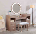 Yasmine - Vanity w/ Stool, Blush