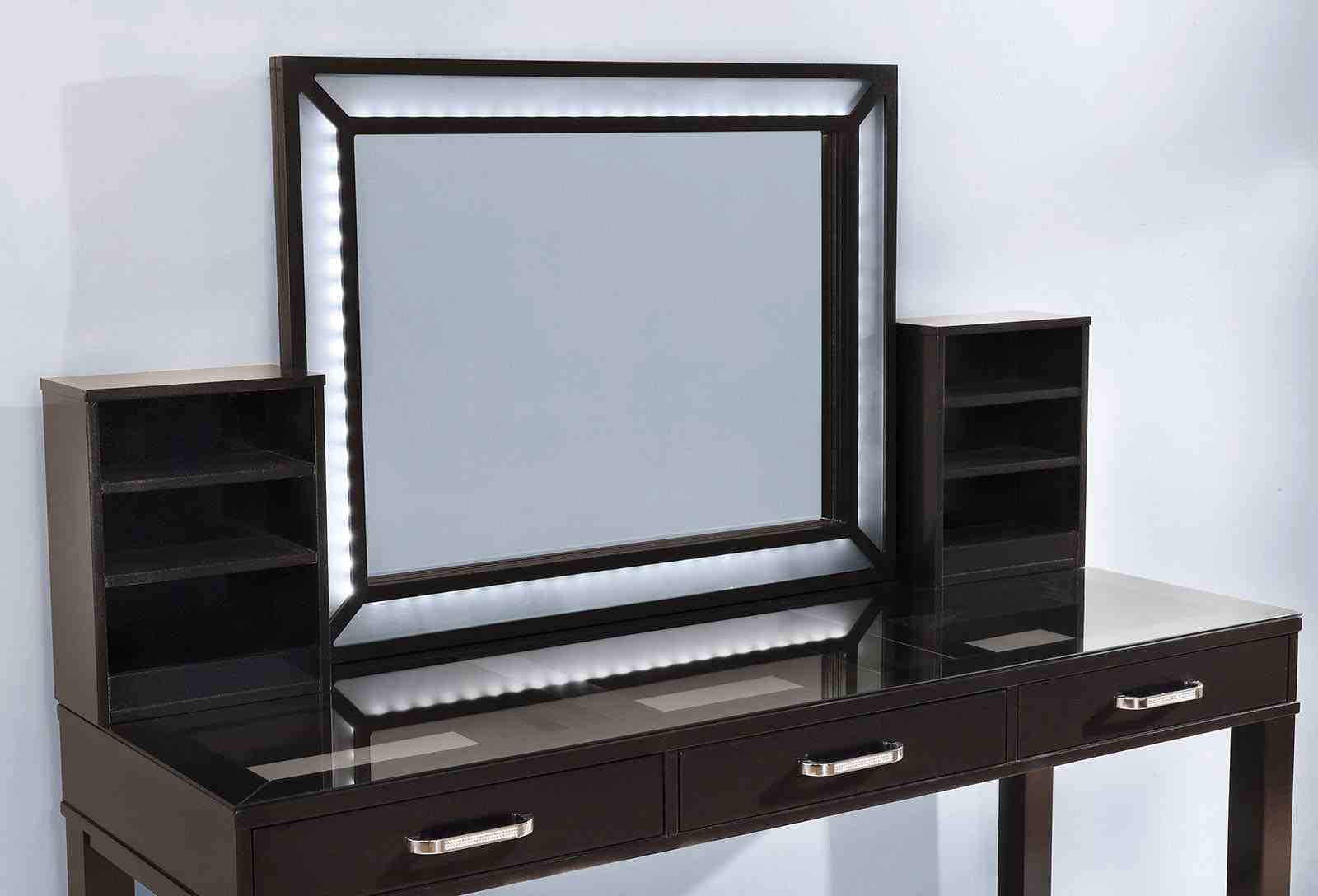 Stephanie - Vanity w/ Stool, Gray