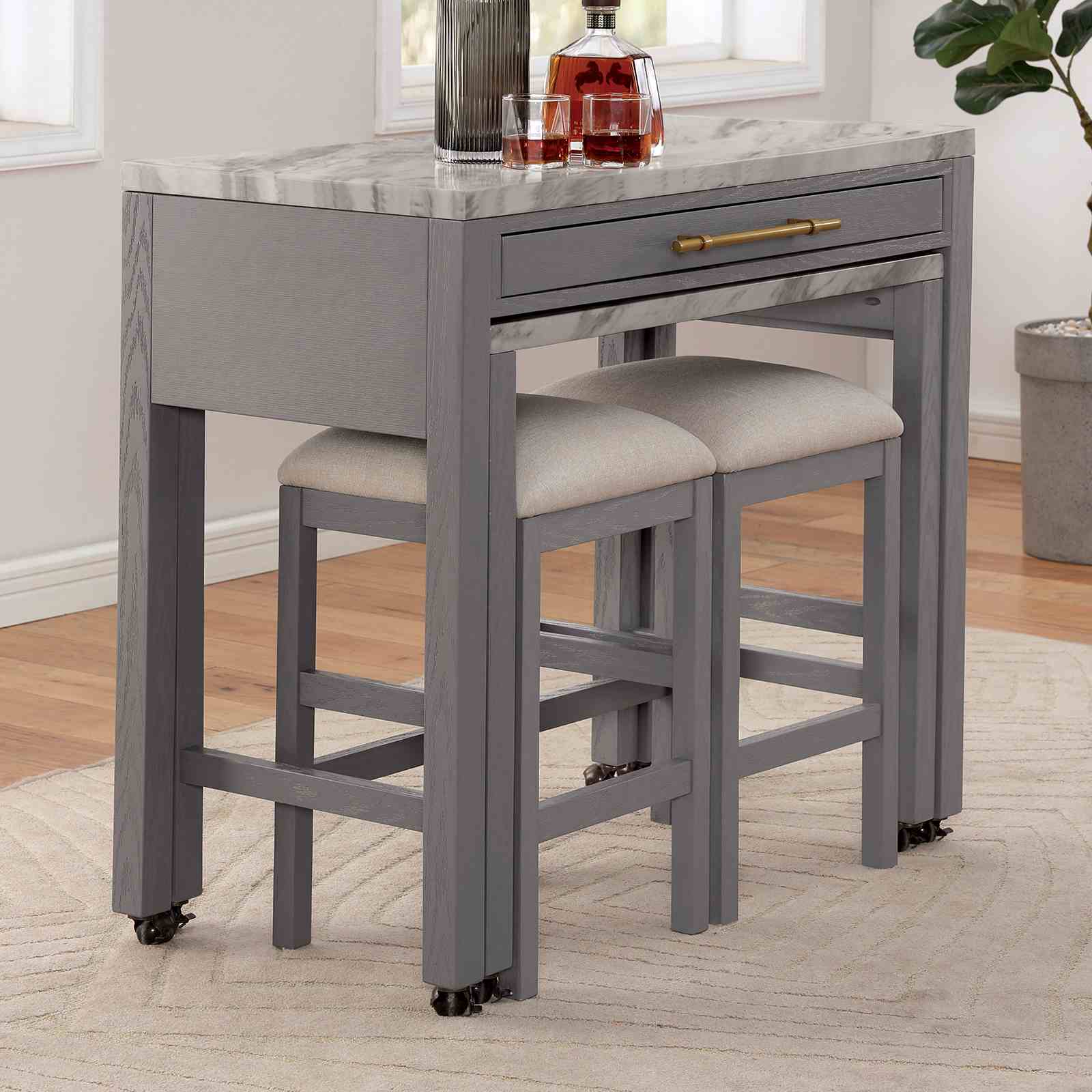 Whitehall - 5 Pc. Counter Ht. Table Set