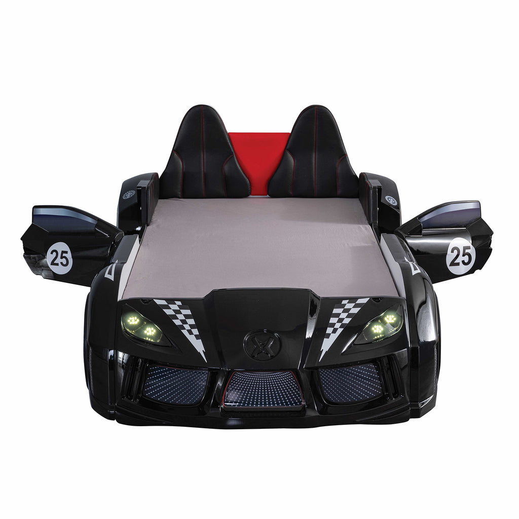 Trackster - Twin Car Bed, Black