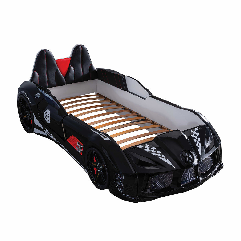 Trackster - Twin Car Bed, Black