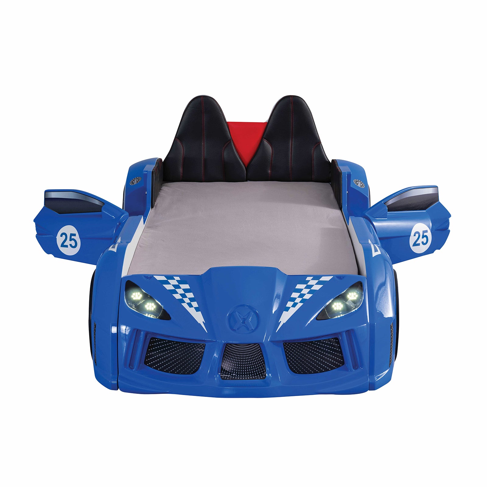 Trackster - Twin Car Bed, Blue