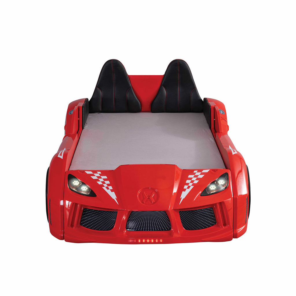 Trackster - Twin Car Bed, Red