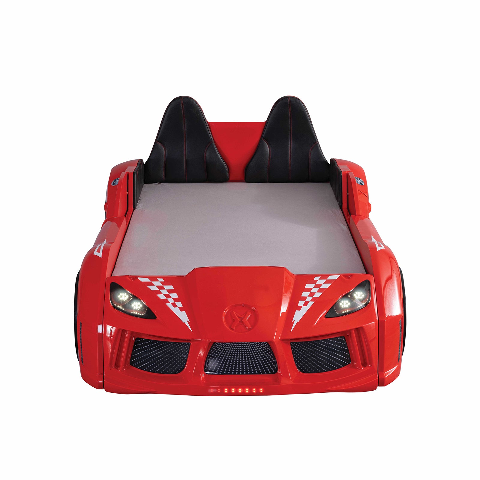 Trackster - Twin Car Bed, Red
