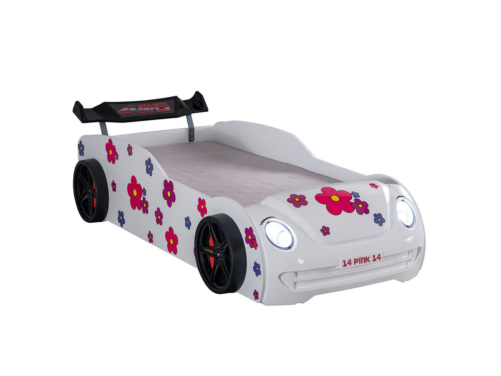 Jourley - Car Bed, White