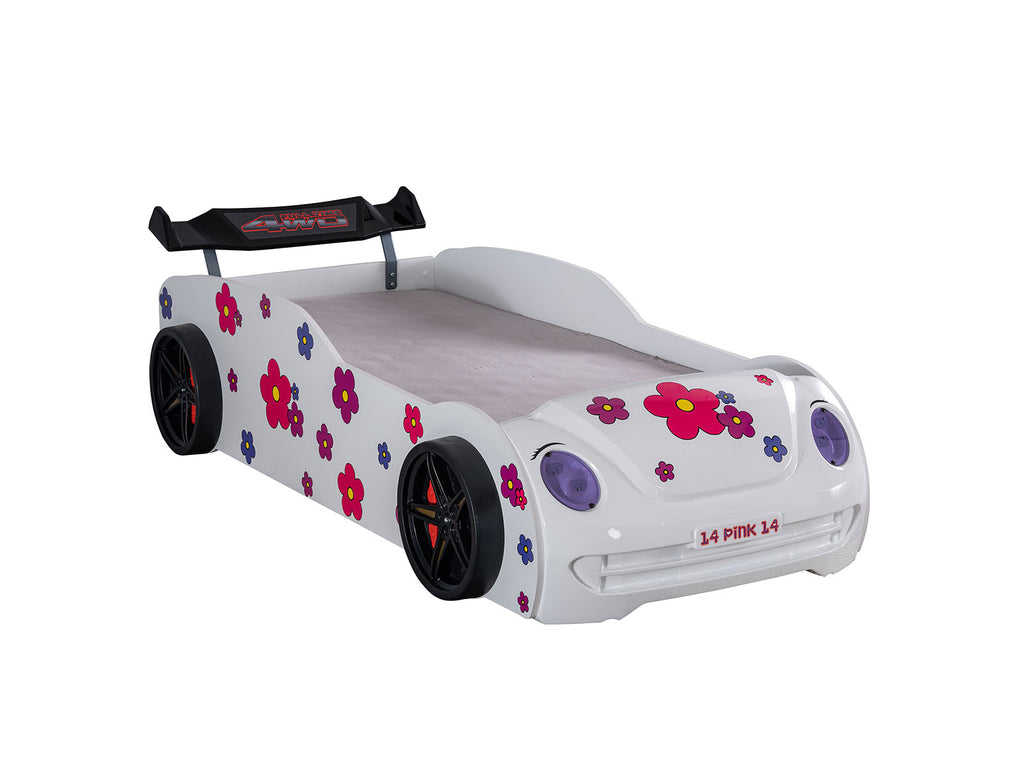 Jourley - Car Bed, White
