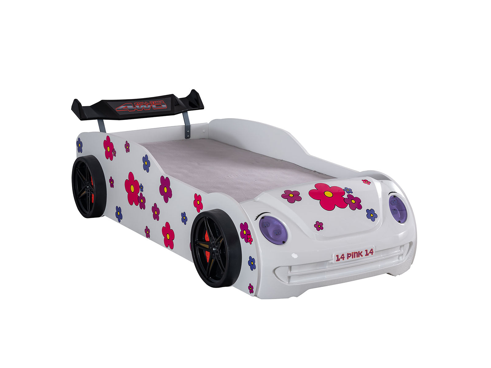 Jourley - Car Bed, White