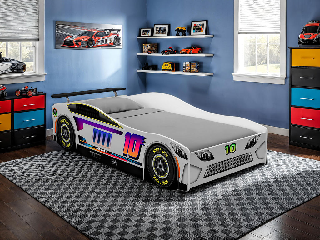Karsten - Car Bed, White