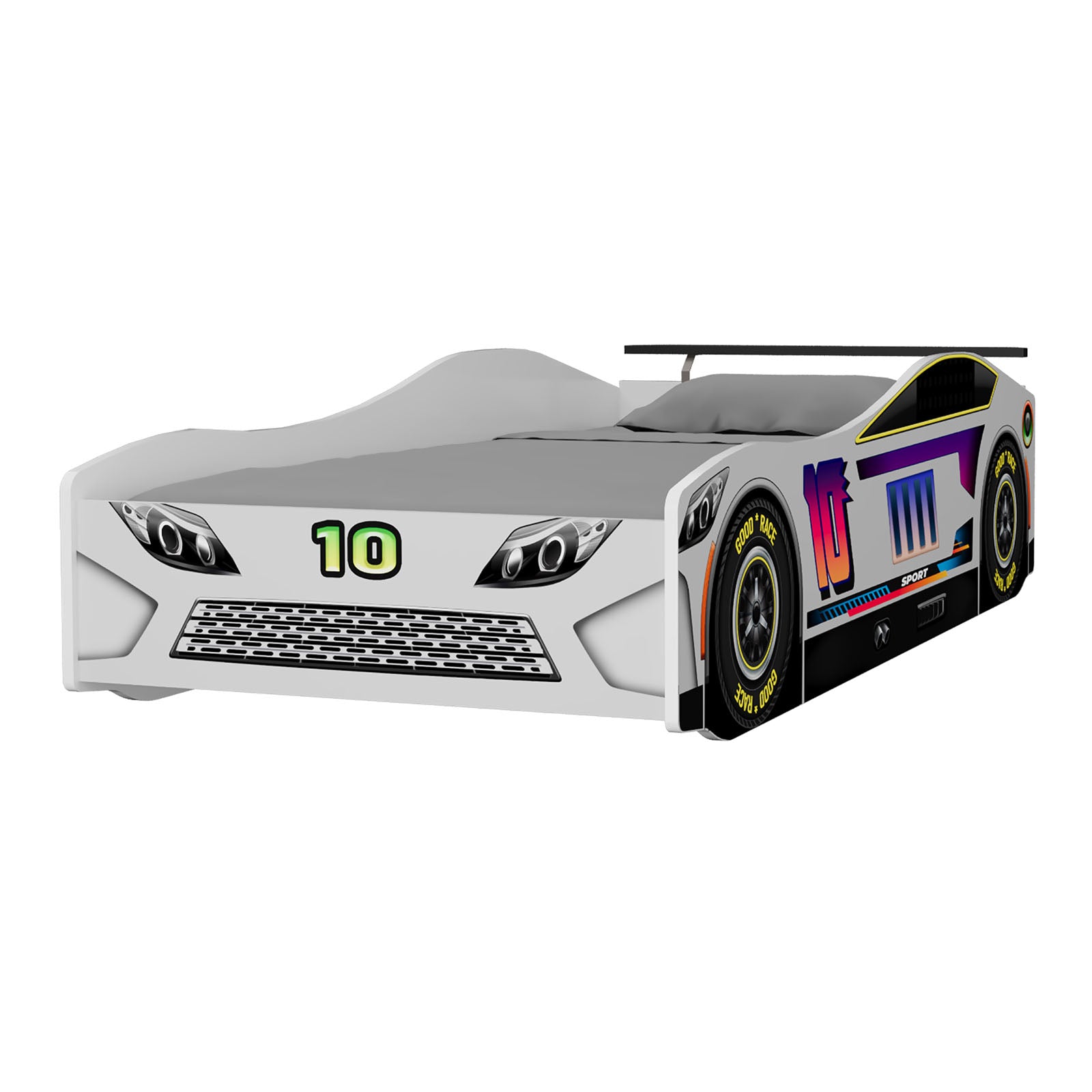 Karsten - Car Bed, White