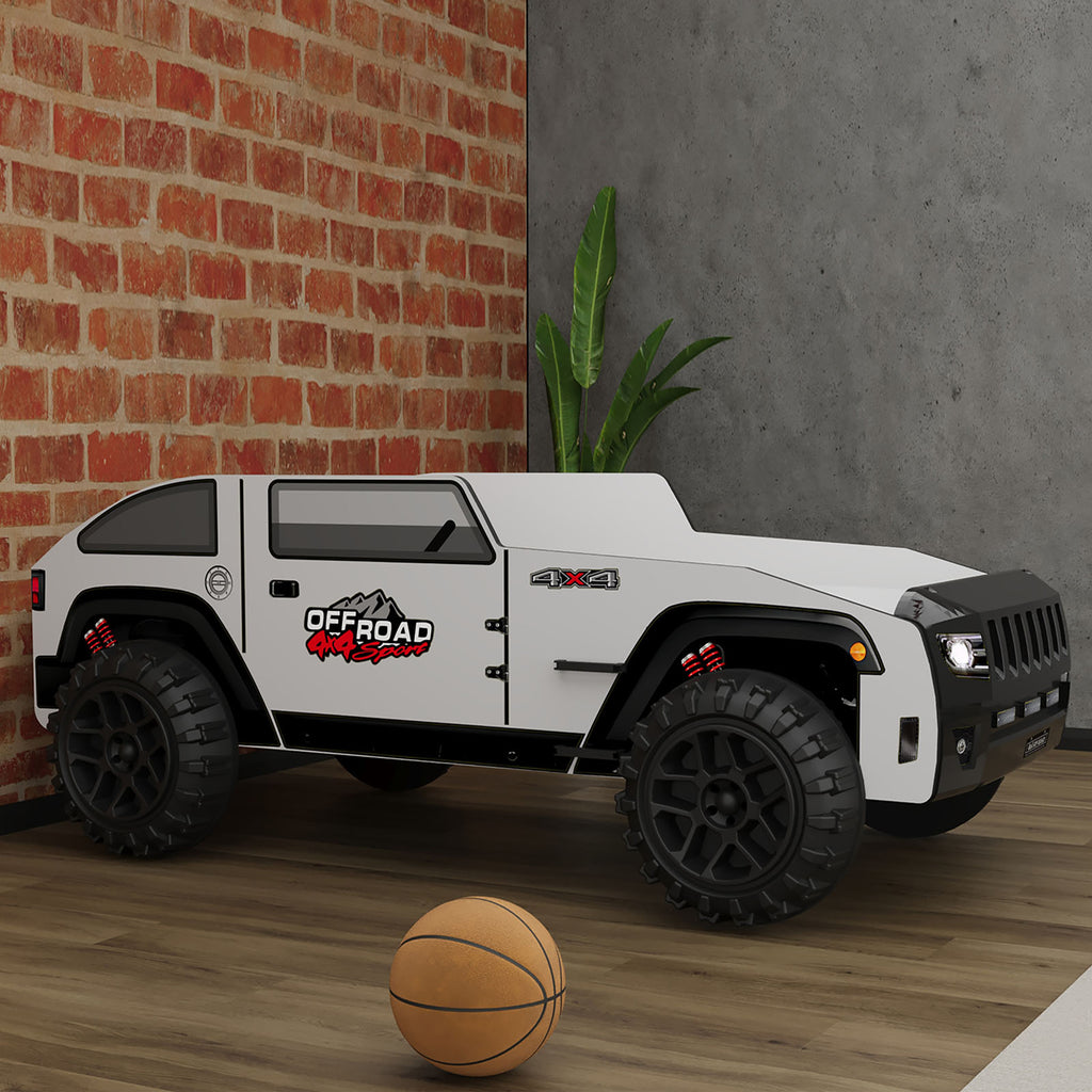 Overlander - Car Bed, Black/White