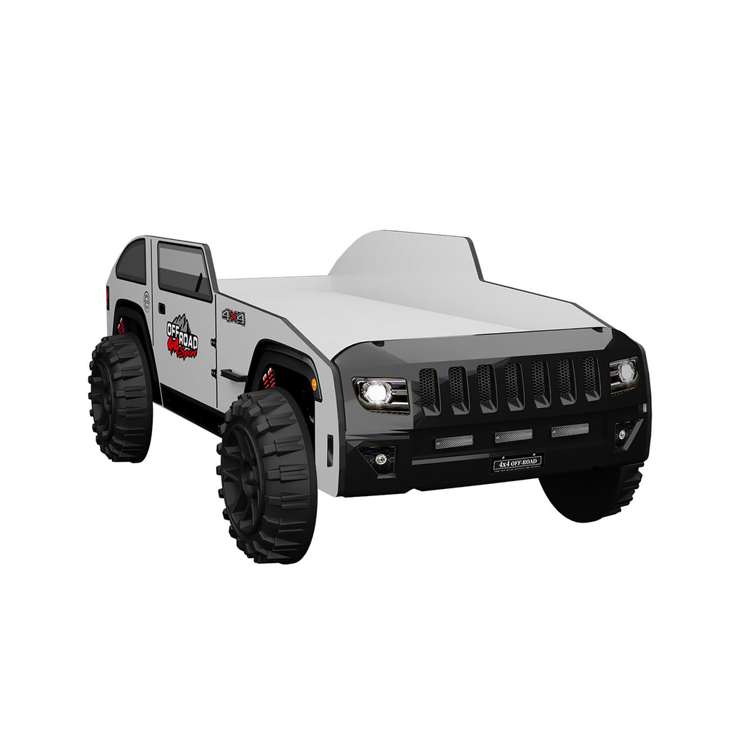 Overlander - Car Bed, Black/White
