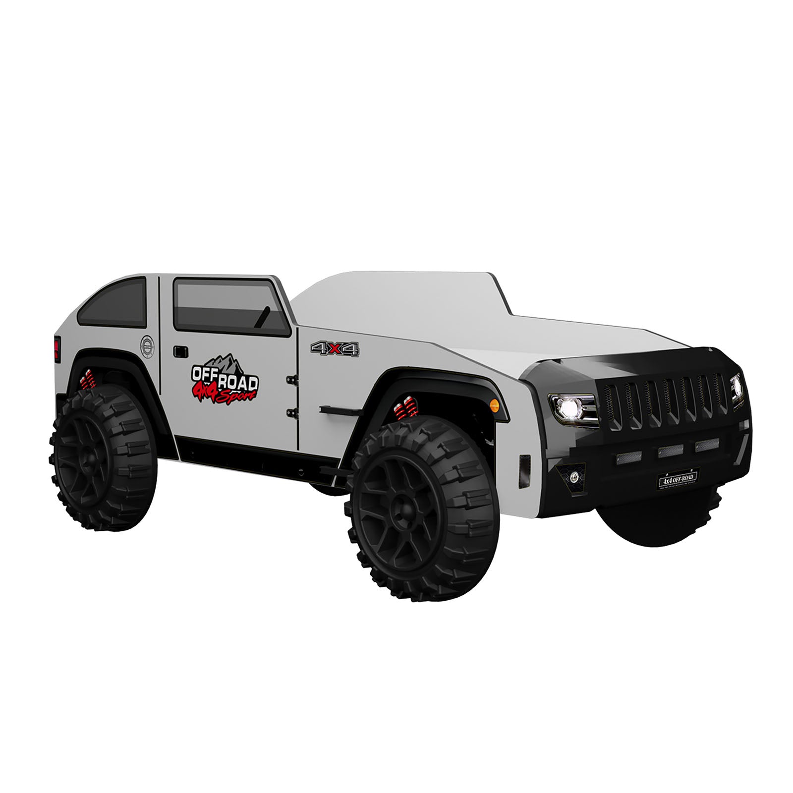 Overlander - Car Bed, Black/White