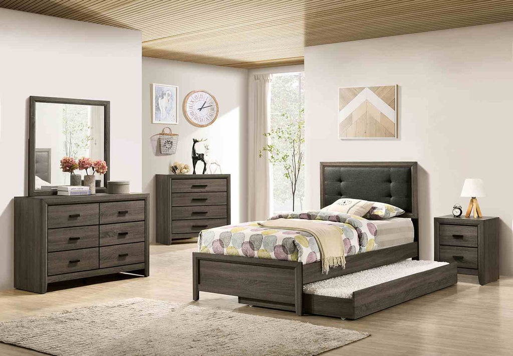 Roanne - Trundle Or Drawer, 4PCs Concealed Panel