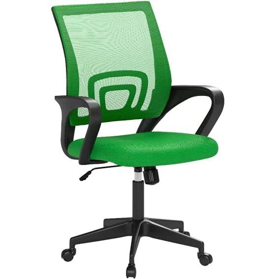 Mesh office chair detail