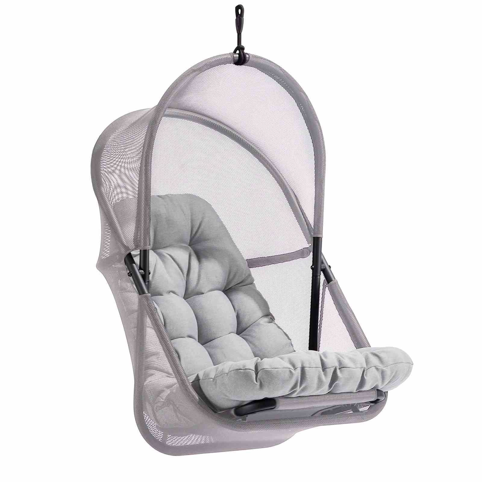 Breeze Swing Chair, Light Gray