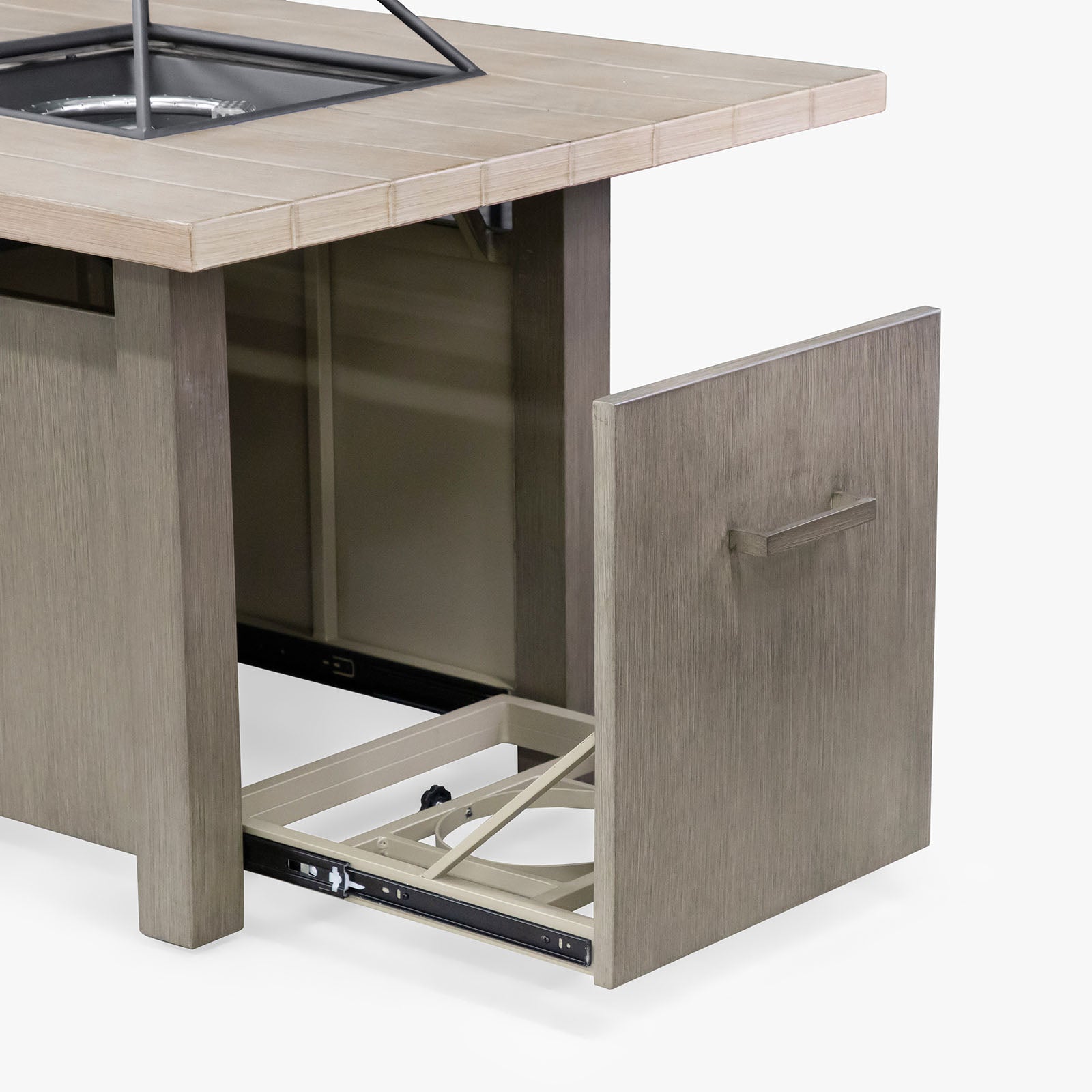 Bordeaux - Dining Table w/ Fire Pit & Cooler