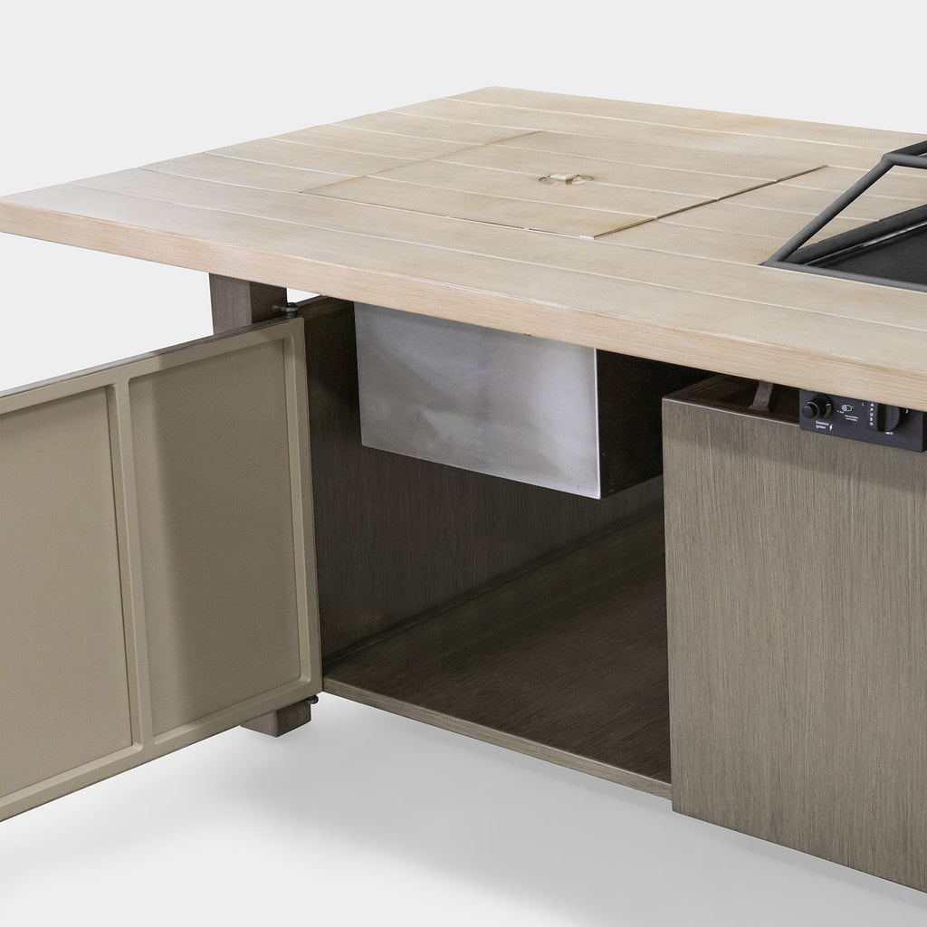 Bordeaux - Dining Table w/ Fire Pit & Cooler