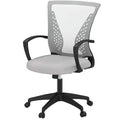 Mid-Back Ergonomic Mesh Office Chair, Gray