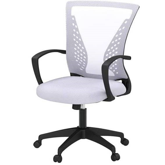 Mesh office chair detail