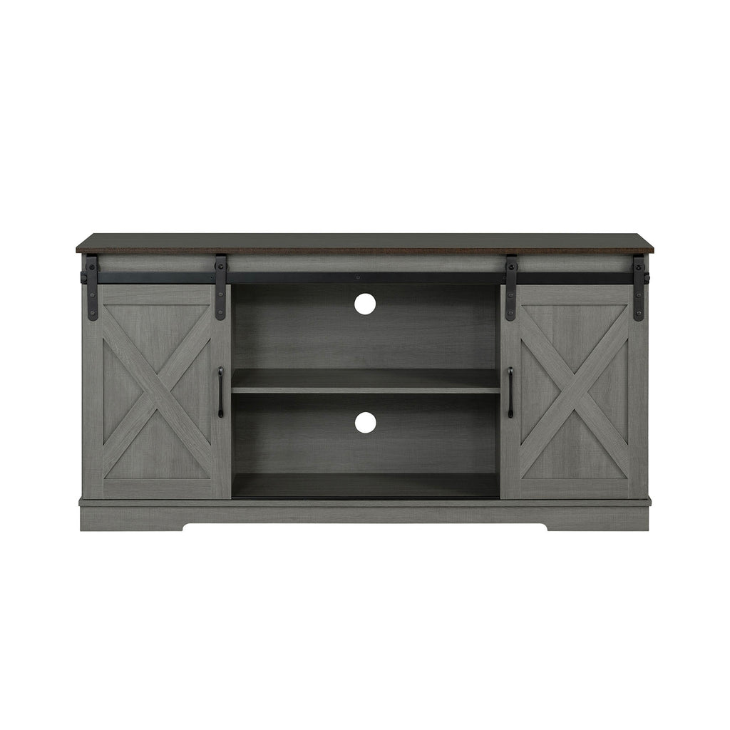 Garibaldi - TV Stand, Brown/Gray