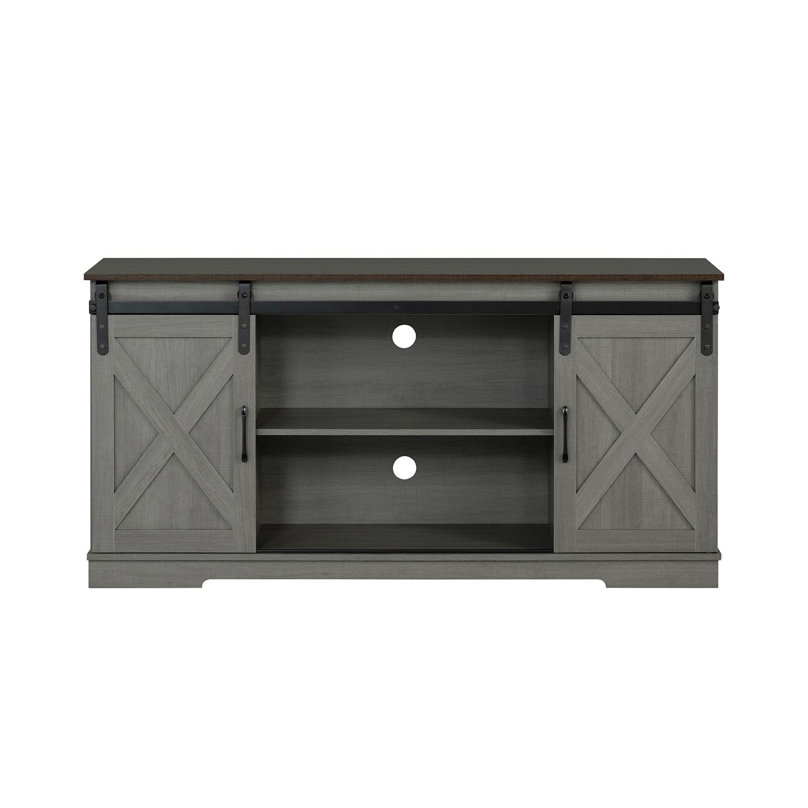 Garibaldi - TV Stand, Brown/Gray