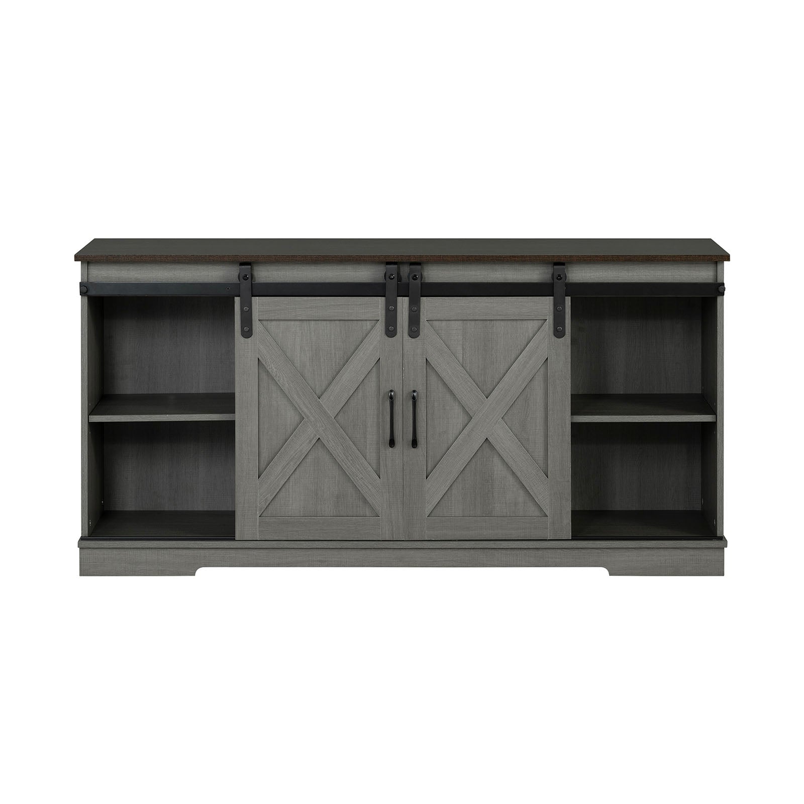 Garibaldi - TV Stand, Brown/Gray