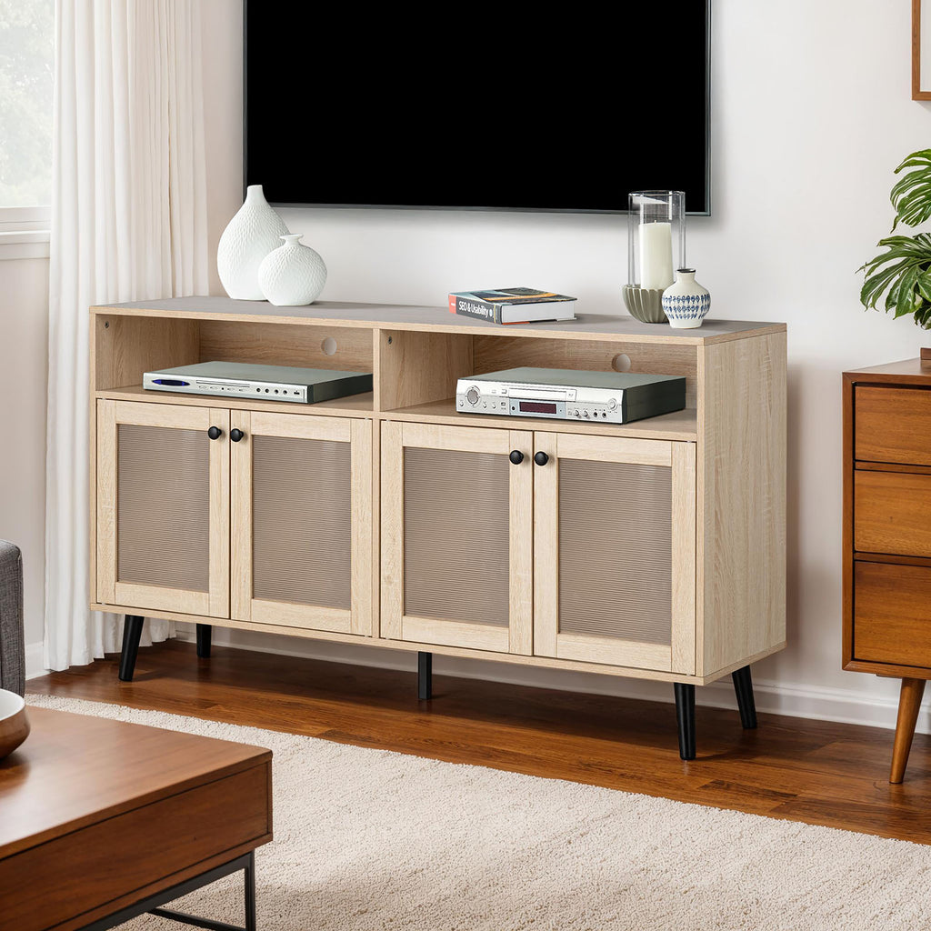 Idanha - TV Stand, Natural