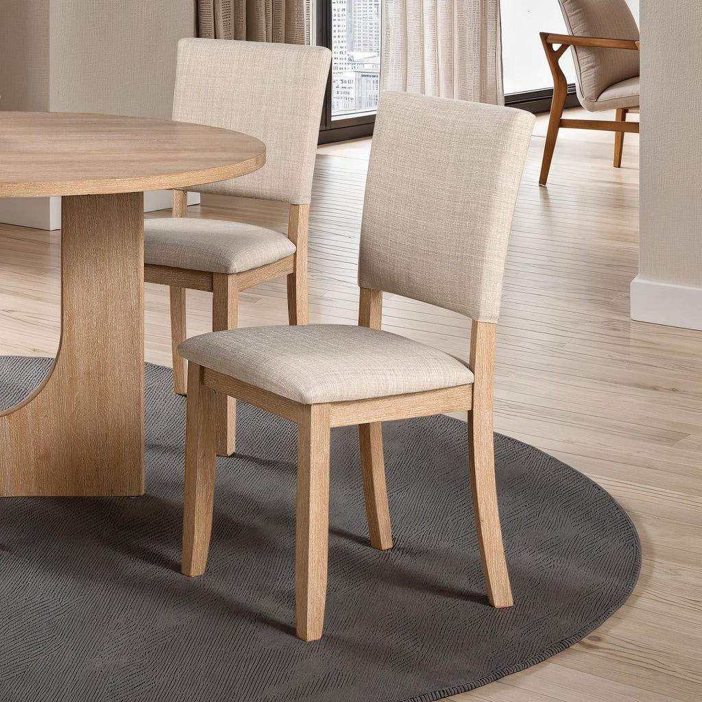 Oberto - Side Chair (4/CTN), Natural